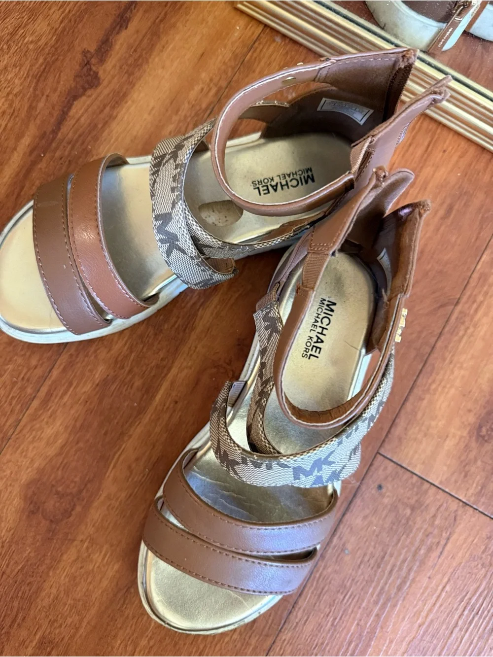 Youth Girls Michael Kors Strappy Sandals